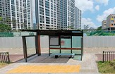 과천제이드자이(과천린파밀리에방면) 버스정류장
